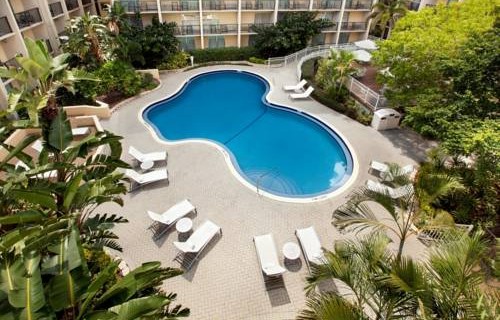 Doubletree Hilton Tampa Airport Westshore Airport pool 2